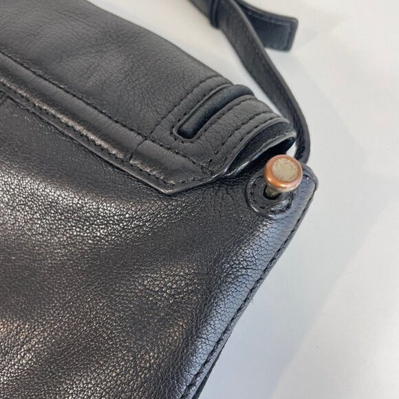 Kate Spade NY Womens Rianne Pratt Street Crossbody Flap Bag Purse Black M Pocket - Picture 5 of 15